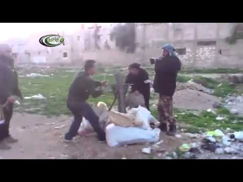 استهداف قصر المؤتمرات في ريف دمشق بقذائق الهاون من قبل ألوية أحفاد الرسول ضمن معركة "كسر القيود"