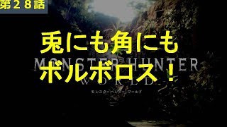 【MHW実況】第28話　兎にも角にもボルボロス！　【中級弓師のモンハンワールド】