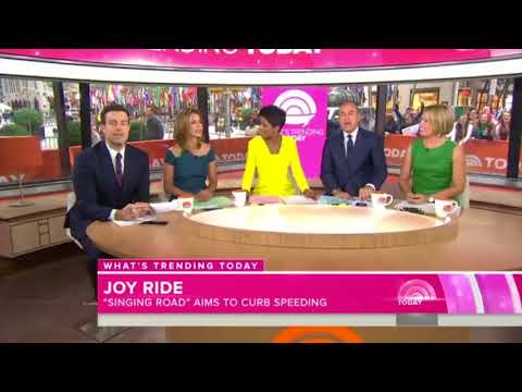 Today Show - Route 66 Singing Road