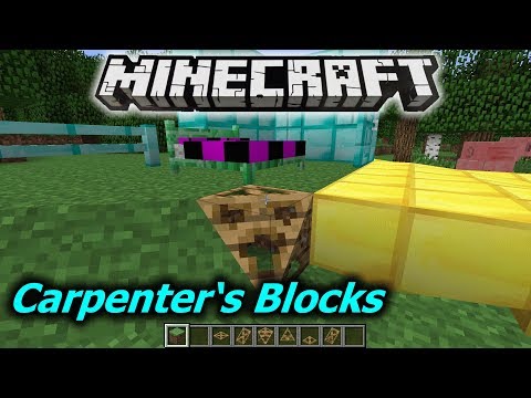 Carpenter‘s Blocks 😁⚒⚙ || Mod & Tutorial 1.7.10 – Deutsch