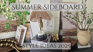 Sizzling Summer Sideboard Styling Ideas
