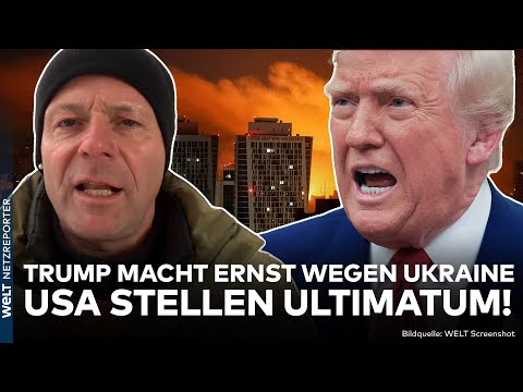 PUTIN'S WAR: Thunderclap! Trump issues ultimatum to Russia and Ukraine!