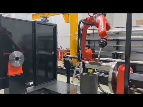 Kuka Robotic Welding Cell Test