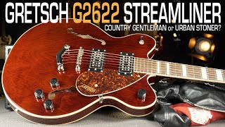 Video thumbnail for Gretsch G2622 Streamliner Walnut Stain - Affordable Electric Semi-Acoustic Guitar Review by The Guitaristas