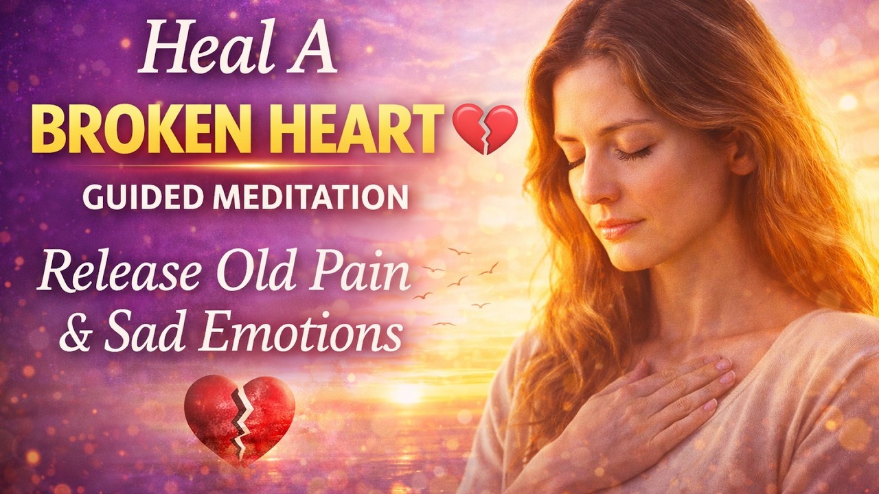 Guided Meditation for Healing Broken Heart & Release Old Sad Emotions