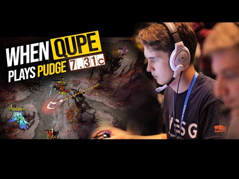 When QUPE Plays Pudge - KING IS BACK!!! Ez 24 min GG | Pudge Official