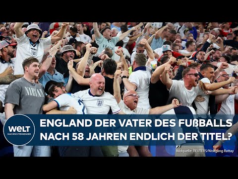 FUßBALL-EM: England greift nach den Sternen! Der erste Titel seit 58 Jahren? Finale gegen Spanien