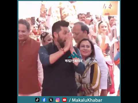 रवि लामिछानेलाई भाजपाको मुख्यालयमा रेड कार्पेट, गरियो भव्य स्वागत