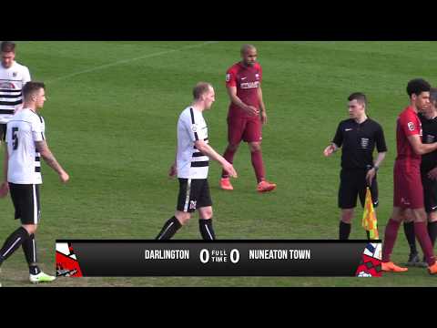 Darlington 0-0 Nuneaton Town - Vanarama National League North - 2017/18