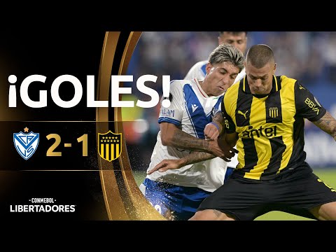 GOLES | VELÉZ SÁRSFIELD vs. PEÑAROL | FASE DE GRUPOS | CONMEBOL LIBERTADORES 2025