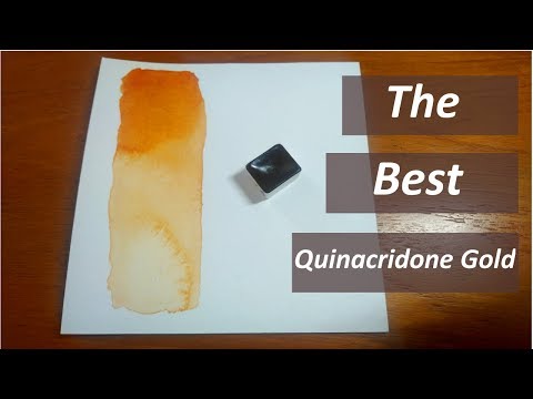 Quinacridone Gold: Genuine or Hue?
