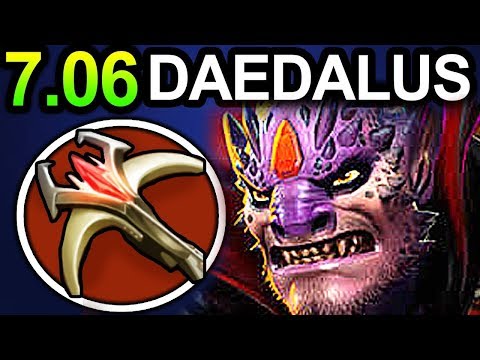CARRY DAEDALUS LION DOTA 2 PATCH 7.06 NEW META PRO GAMEPLAY