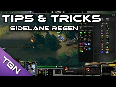 Dota2 Tips and Tricks - Sidelane Regeneration