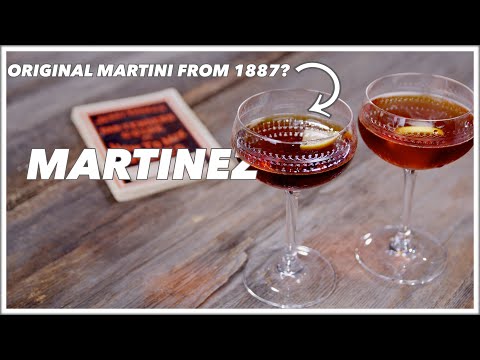 1887 Martinez Cocktail Recipe Original Martini Cocktail Recipe? From Jerry Thomas' Bartender's Guide