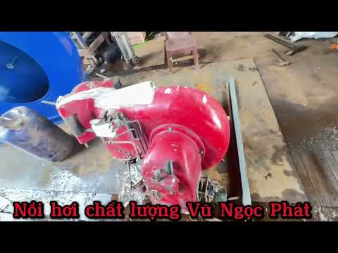 Hoàn tất chế tạo lò hơi đốt dầu DO chất lượng cho khách hàng