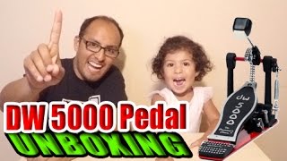 Video thumbnail for DW 5000 Series Single Pedal Unboxing by Celine Molina and Ricky Molina by Ricky Molina