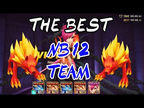 SUMMONERS WAR / THE BEST NB12 TEAM. ASTAR RAOQ ICARU