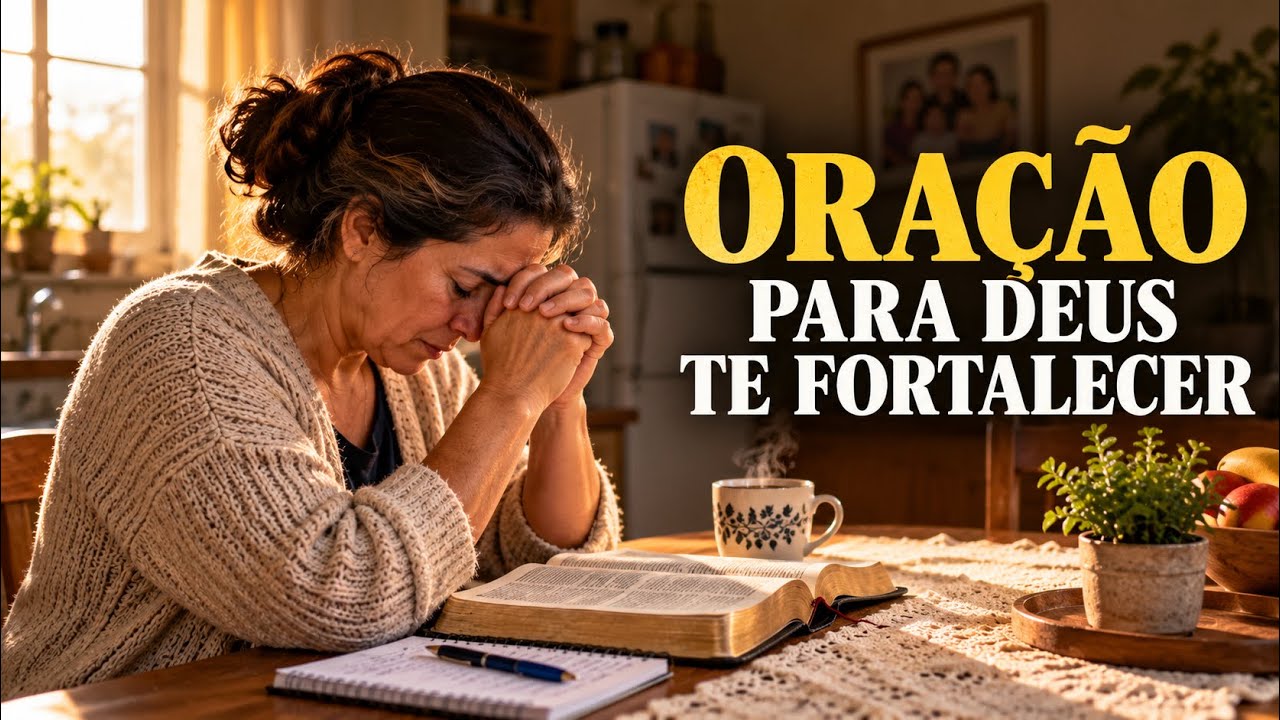 ORAÇÃO PARA DEUS TE FORTALECER
