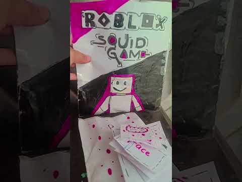 Roblox and squid game blind bag 😯🌺. #art #artist #tanya #diy