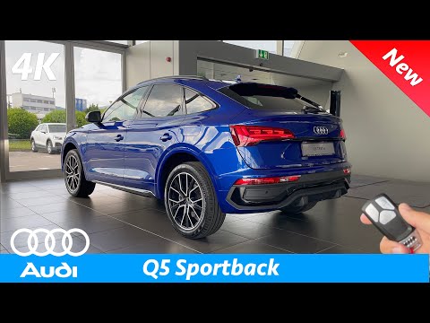Audi Q5 Sportback 2021 - FULL In-depth review in 4K | Exterior - Interior (S -Line) 50 TFSI-e, Price