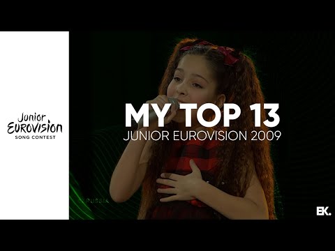 Junior Eurovision Song Contest 2009 - My Top 13