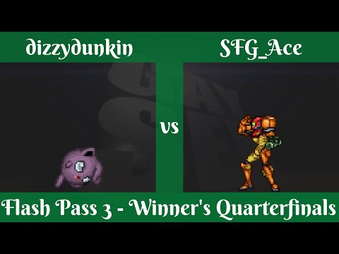 dizzydunkin (Puff) vs. SFG_Ace (Samus) - SSF2 Winner's - Flash Pass 3