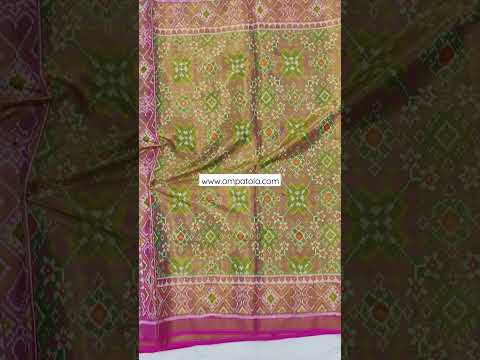 Zari Tissue Single Ikkat Patola Saree