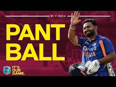 Rishabh Pant Batting | 44 Runs off 31 Balls | West Indies v India | 4th T20I