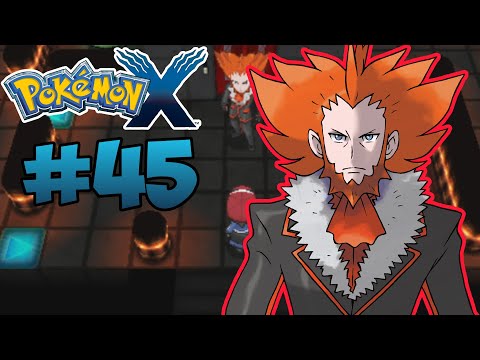 Kampf gegen Flordelis in Team Flares Geheimversteck - Pokémon X #45 (Deutsch)