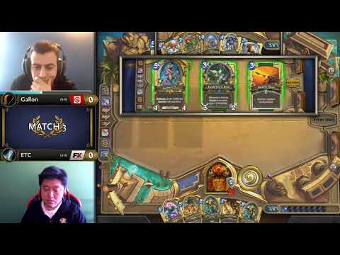 Gallon vs ETC - Hearthstone Grandmasters Americas S2 2019 - Week 7