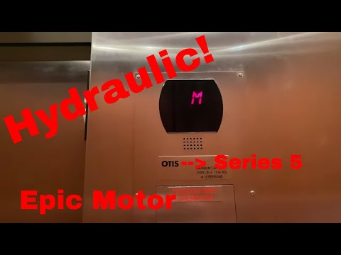 EPIC MOTOR Otis Series 5 Hydraulic Elevator @ 30 Chapel View, Cranston, RI