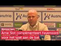 Arne Slot na Heerenveen-Feyenoord (0-3): 'De uitslag doet niet recht aan de kansenverhouding'