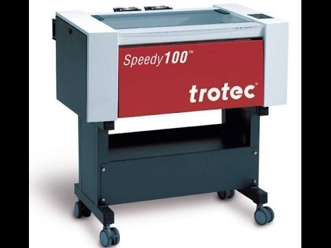 Лазерная резка картона на trotec speedy 100