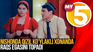 Nishonda qizil koʻylakli xonanda. Raqs egasini topadi - (Comedy Show)