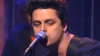 Green Day - Waiting Live (Late Show with David Letterman 2001)