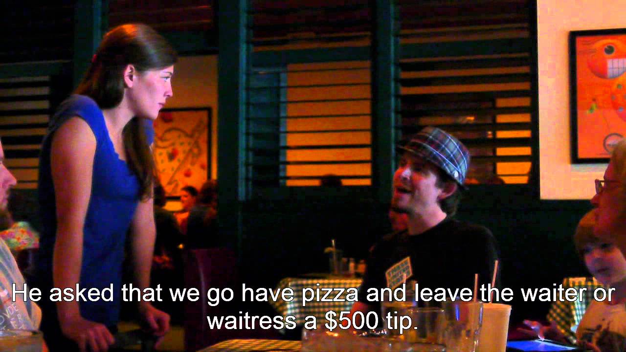 Aaron's Last Wish - A $500 Tip For Pizza - YouTube