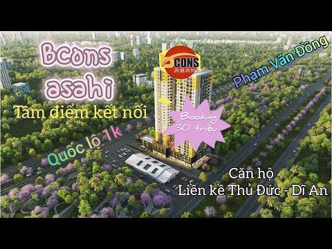 BCONS ASAHI PHONG CÁCH NHẬT - VỊ TRÍ VÀNG MẶT TIỀN QL1K - CHỈ 1,5 TỶ