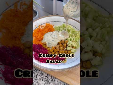 Crispy Chickpeas Salad