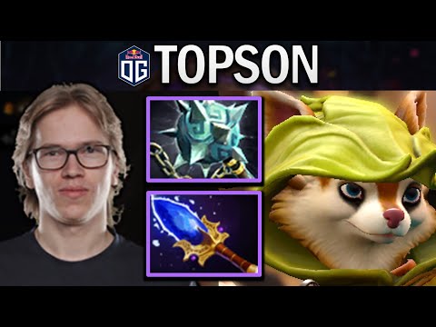 OG.TOPSON PRACTICING HOODWINK FOR TI10 - DOTA 2 7.29 GAMEPLAY