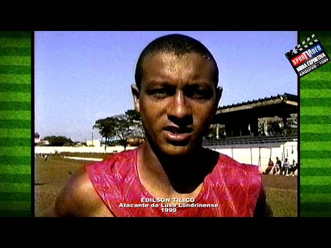 EDILSON TILICO - ARTILHEIRO DO LONDRINA E DA PORTUGUESA LONDRINENSE.