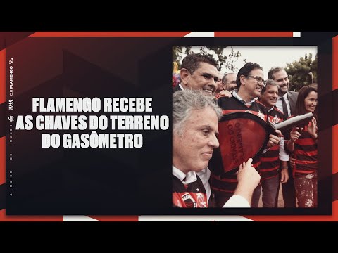 Flamengo receives the keys to the Gasometer land