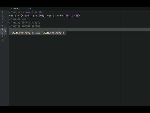 How To Compare Two Json Objects In Javascript Javascript Most Asked Interview Question Json