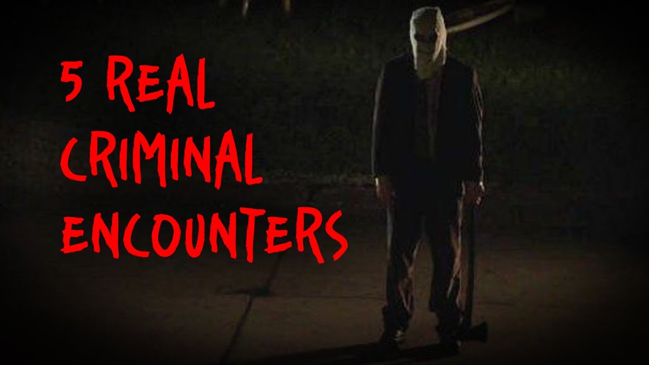5 TRUE HORRIFYING Encounters With MURDERERS And CRIMINALS / Stalker Stories