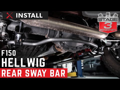 2015-2020 F150 Hellwig Adjustable Rate Rear Sway Bar Install