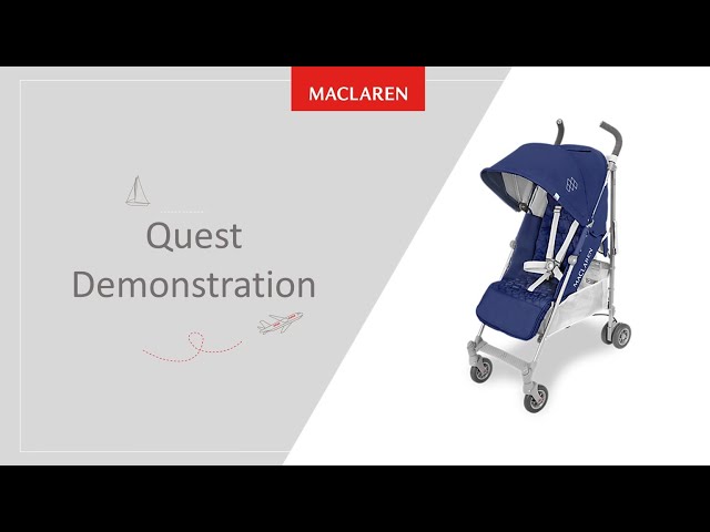 Video Teaser für Maclaren Quest Buggy