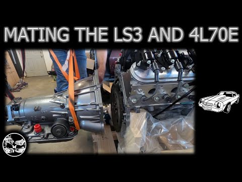 LS Swap 3 - Assembling A 4L70E-LS3 Combo