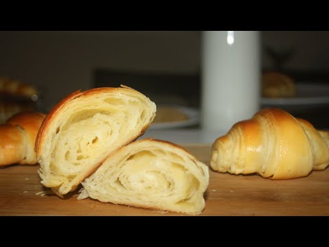 Easiest way to make perfect croissants | Croissants recipe| Breakfast recipe | The cookbook