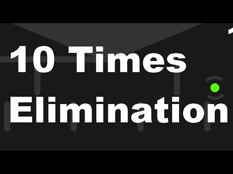 20 Marbles but with 10 Times Elimination Race in Algodoo