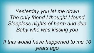 Anouk - Might As Well Lyrics