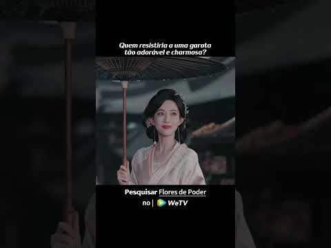 Nesse instante, quem consegue não se apaixonar por ela?💗#FloresdePoder